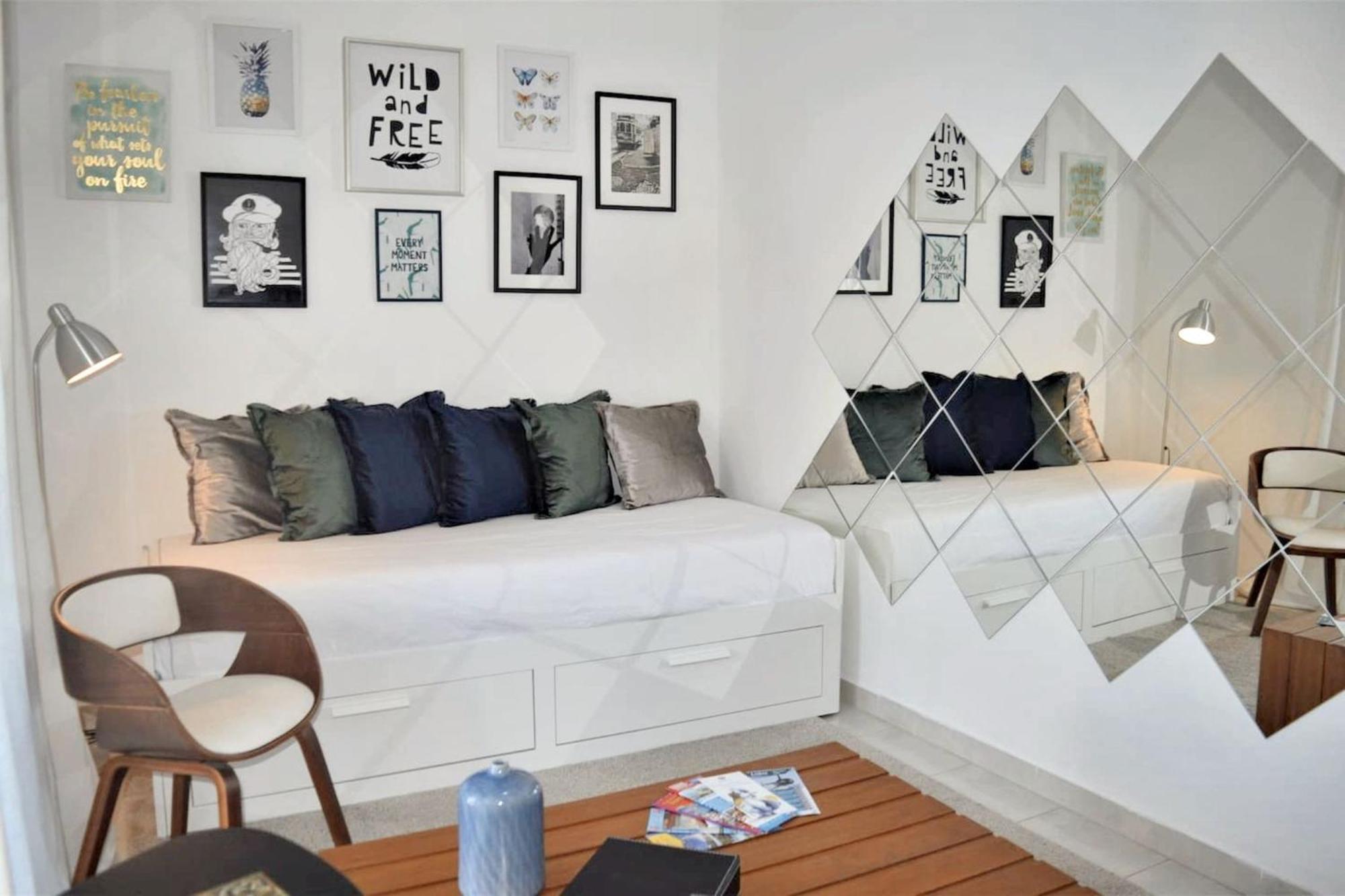 Comfortable Apartment With Balcony And Sea View In Lisbon 50 M² Exteriér fotografie